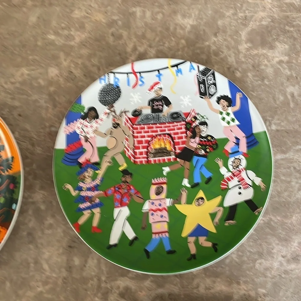 Christmas plates st of 4 - Picture 3 of 7